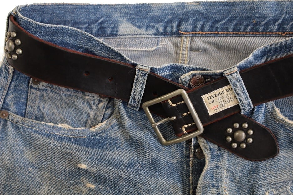 VINTAGE WORKS DH5697 ブロンズ ベルト 35/89 Vintage Works