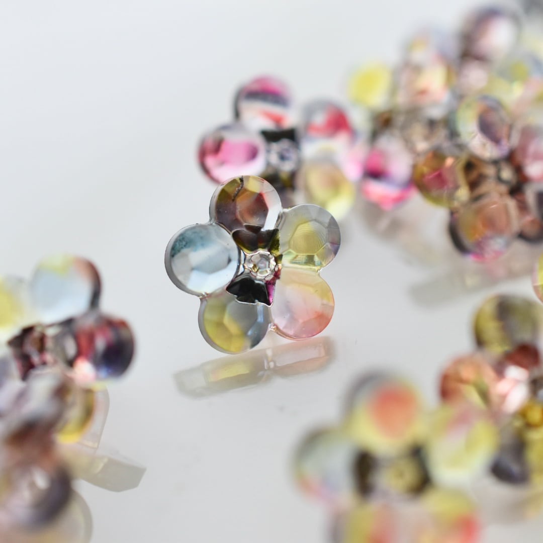 クリアレインボーフラワー 12.5㎜