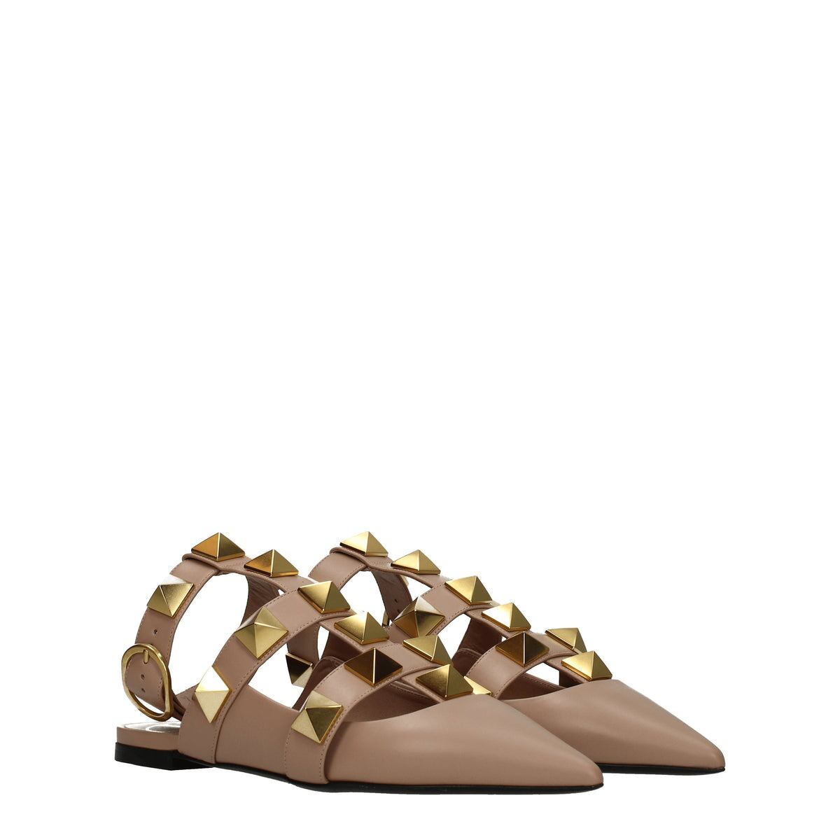 【新品】VALENTINO GARAVANI ヴァレンティノガラヴァーニ レディース サンダル レザー ピンク S0BY5ZWMGF9