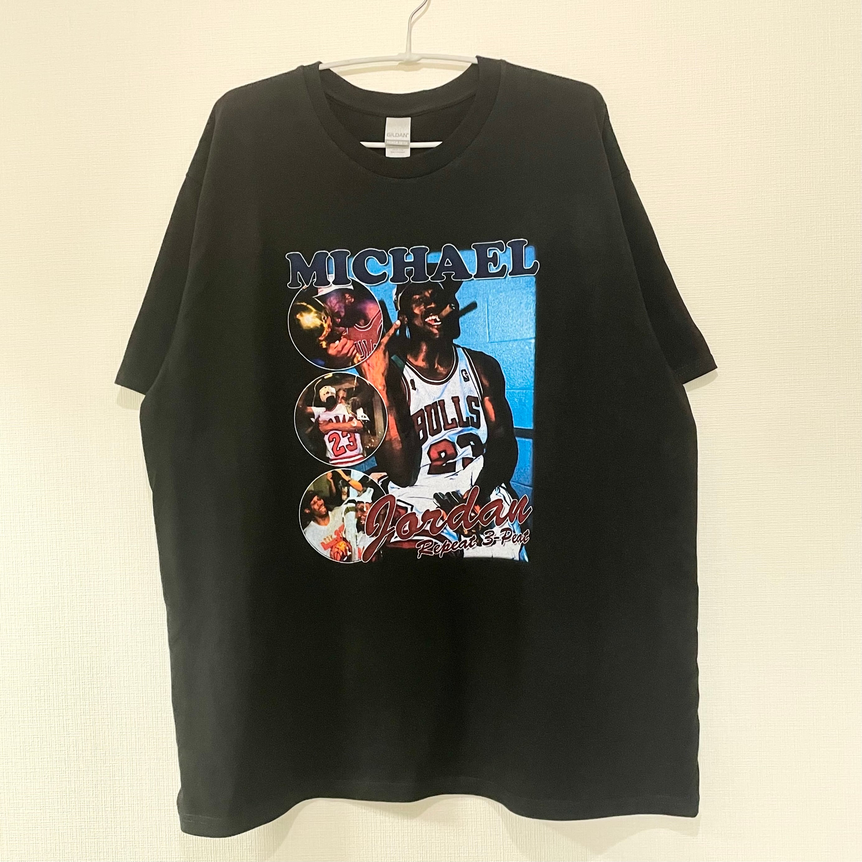 Michael Jordan Tシャツ NBA マイケルジョーダン バスケ basketball シカゴブルズ Tee