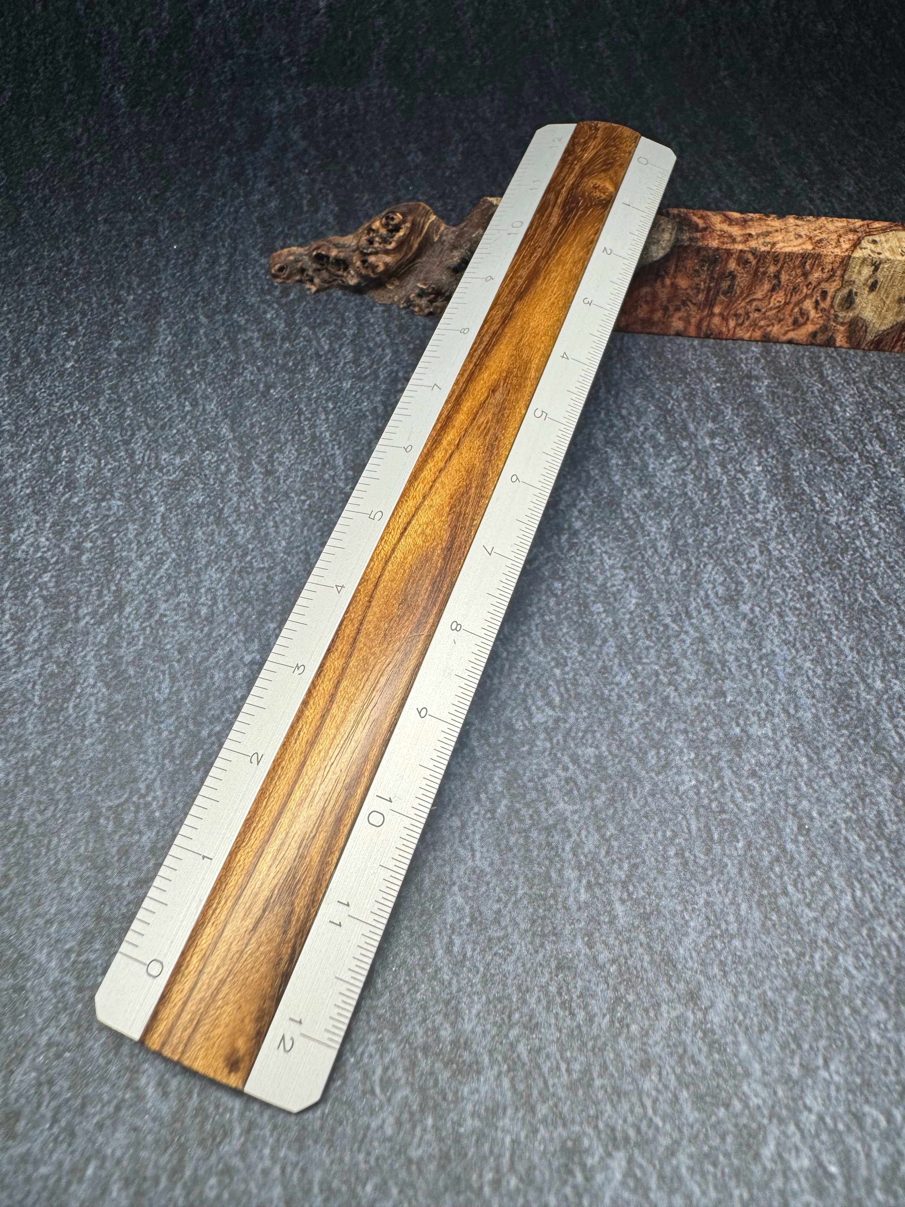 本花梨瘤杢紅白極上 試作価格 定規 | あけぼの工房