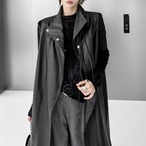 Fashionable PU leather vest(ME052)