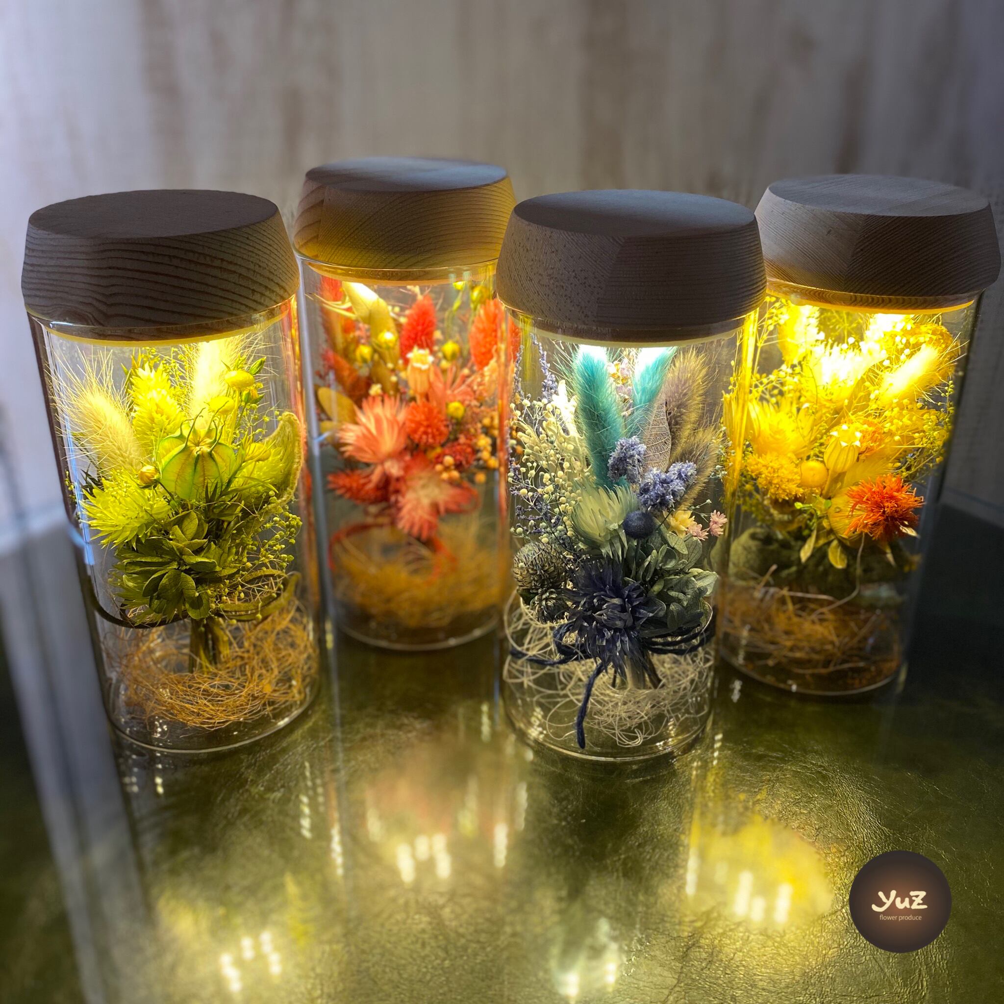 オンラインレッスン!ライティングボトルフラワー