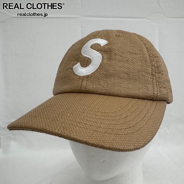 帽子 Supreme Raffia S Logo 6-Panel Cap 22SS Supreme Raffia S Logo 6 Panel Cap - Supreme 通販 Online Shop A-1