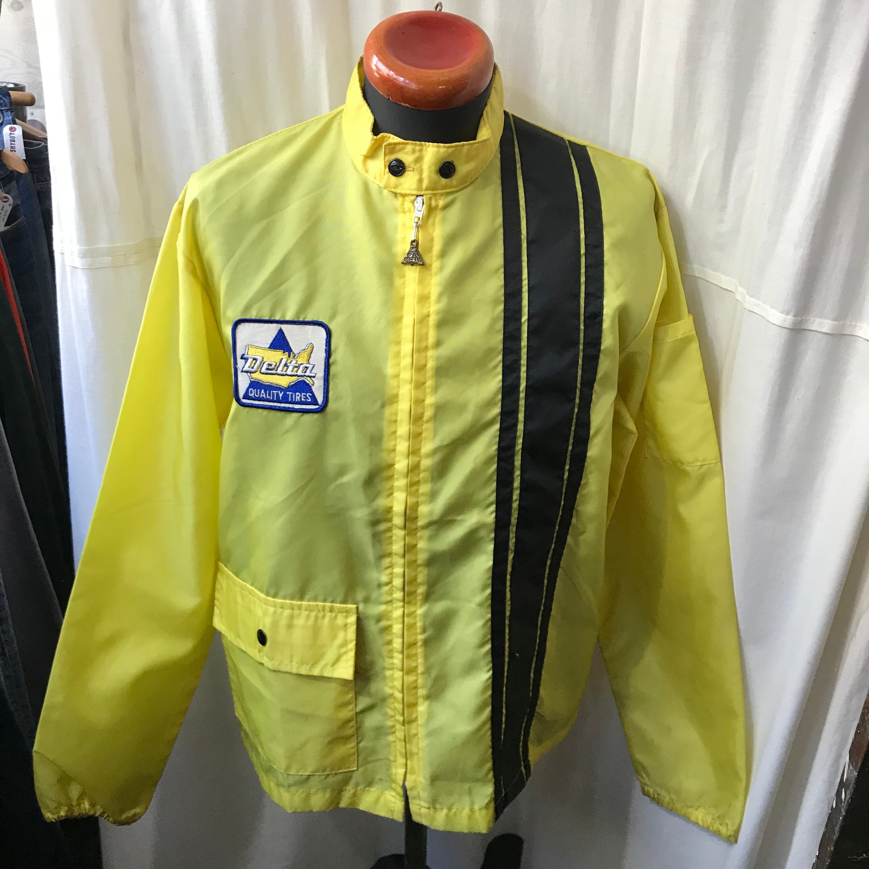 70's~80's vintage GREAT LAKES Jacket ナイロンレーシングジャケット メンズL