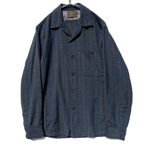 Sir Pendleton [SIR PENDLETON] Vintage Loop Collar Wool Shirt [1960s-] Vintage Wool Shirt