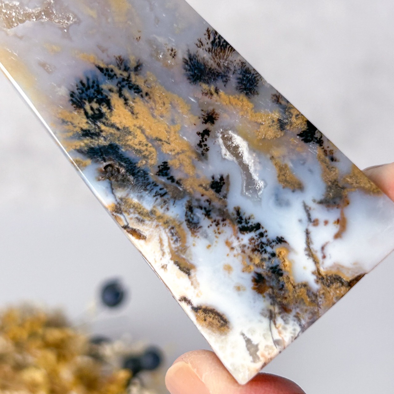 タイガーデンドリティックアゲート(タイガーデンドライトアゲート) タワー * Tiger Dendritic Agate * 天然石