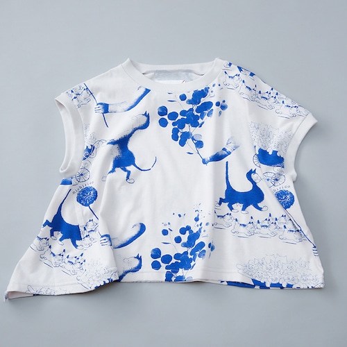 Souvenir asymmetry T    kids L(115-130)  /  Blue