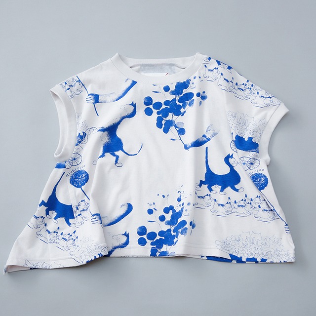 Souvenir Jinbei    kids M(100-115)  /  Mocha