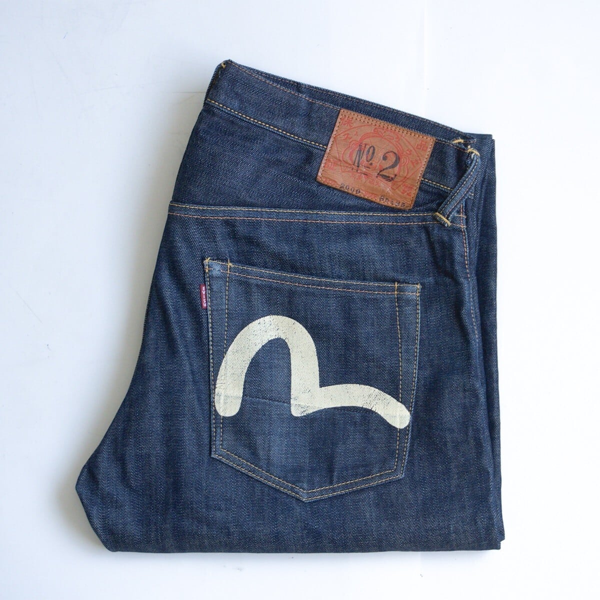 雰囲気抜群/濃紺】EVISU【LOT.0119 メニーポケット デニムパンツ】36