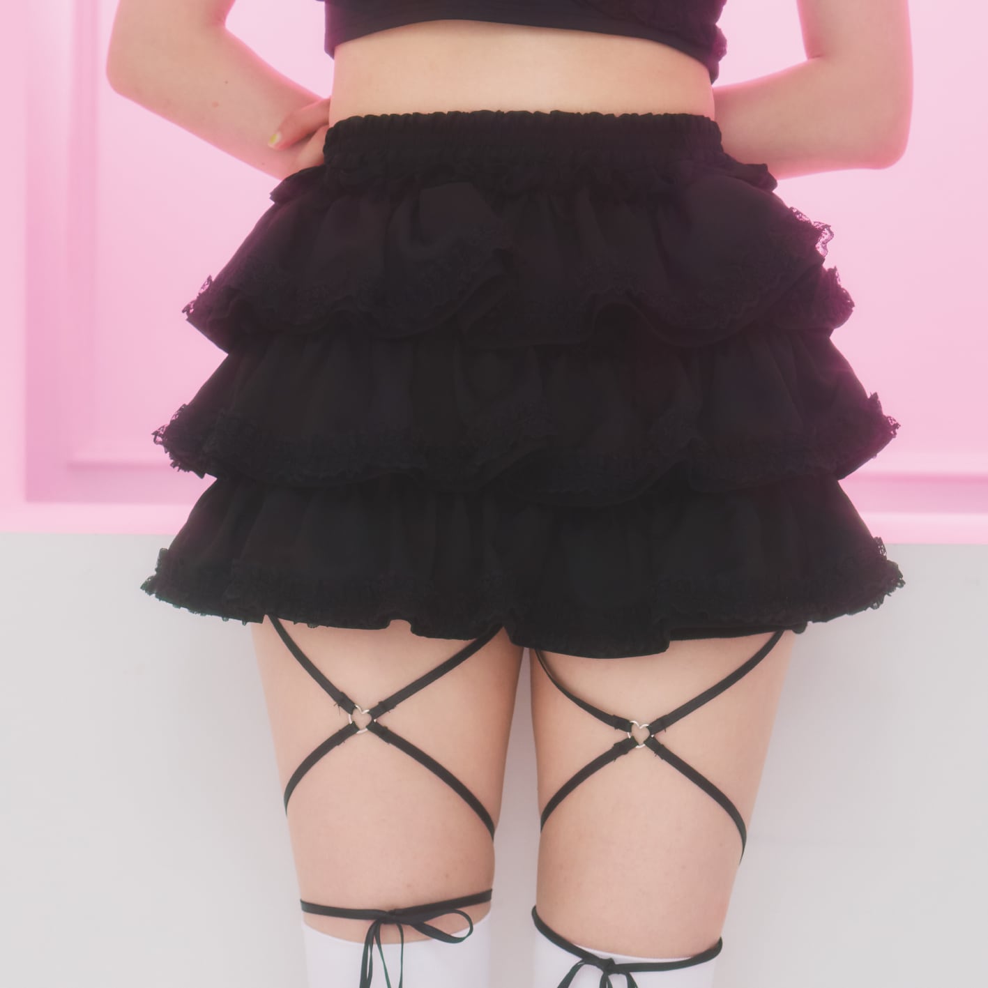 フリルレースショートパンツ | lilLilly official webstore フリルレースショートパンツ | lilLilly official webstore