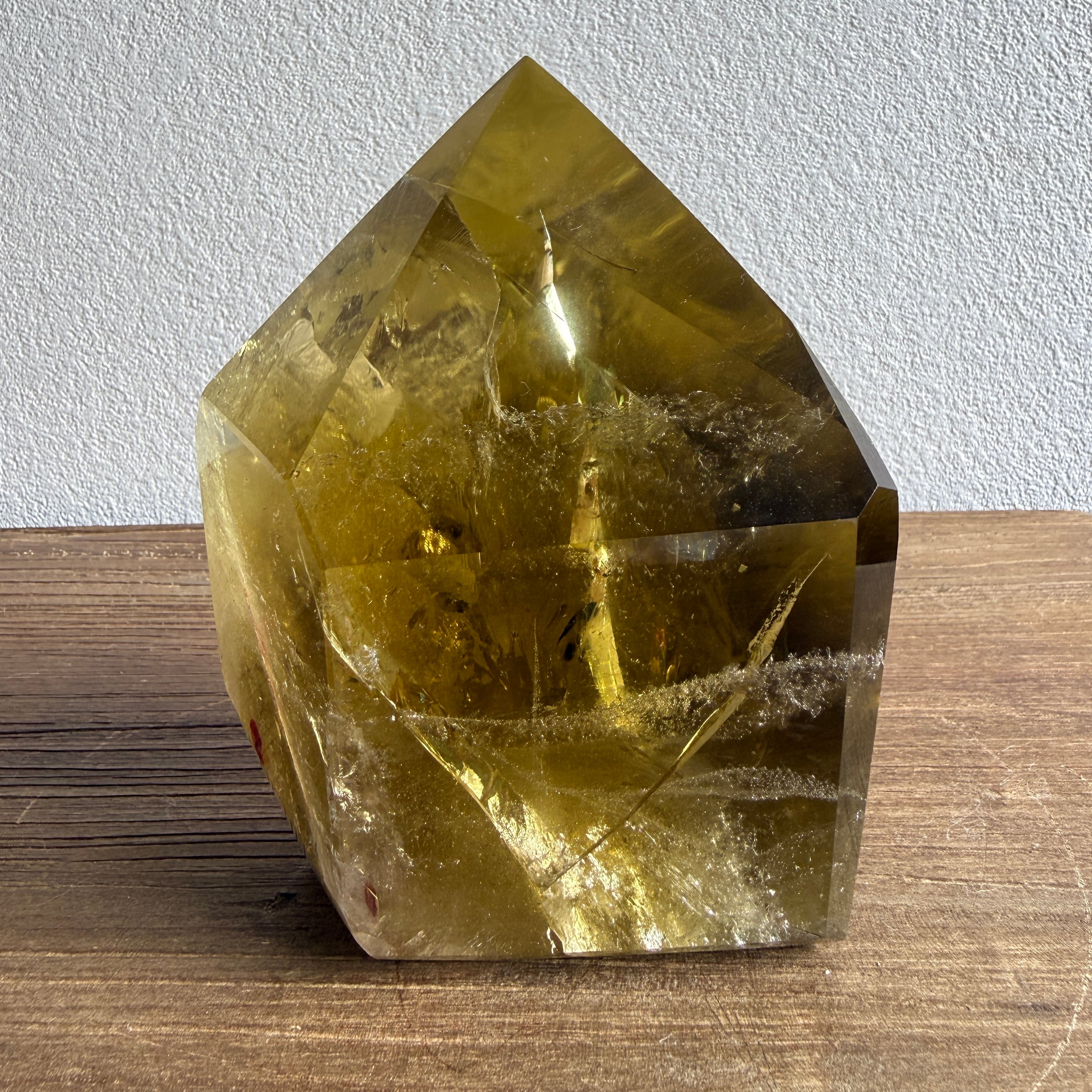 溢れる光のアート水晶 タワー ブラジル産 Rock Crystal Tower with
