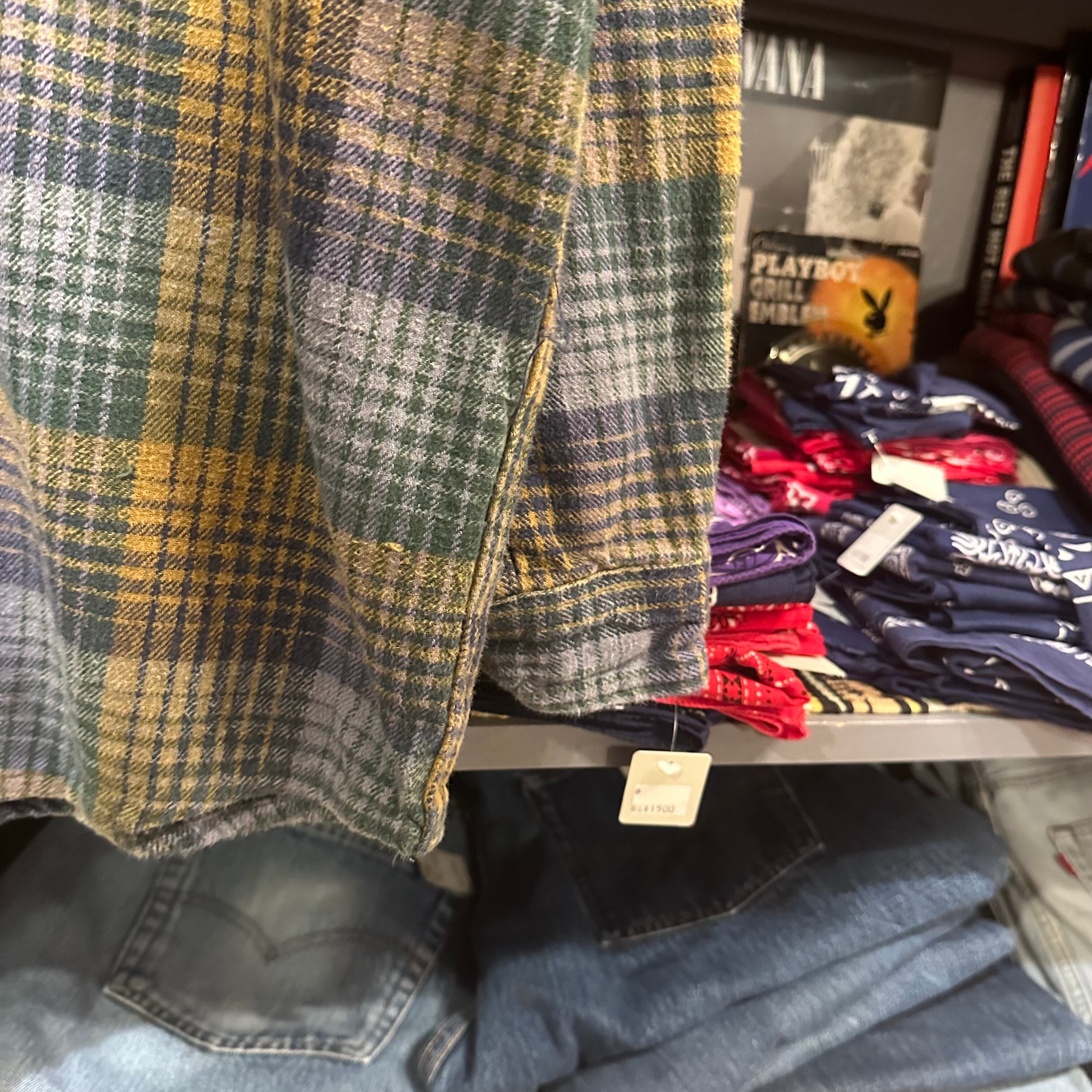 90s DAKOTA L/S Flannel Shirt | VOSTOK