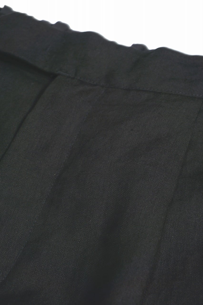 Belgium Linen High-Density Wide Pants