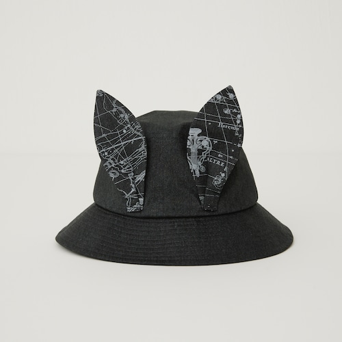 eLfinFolk(エルフィンフォルク)/ Noctua Beast Bucket Hat / black / 52cm,54cm