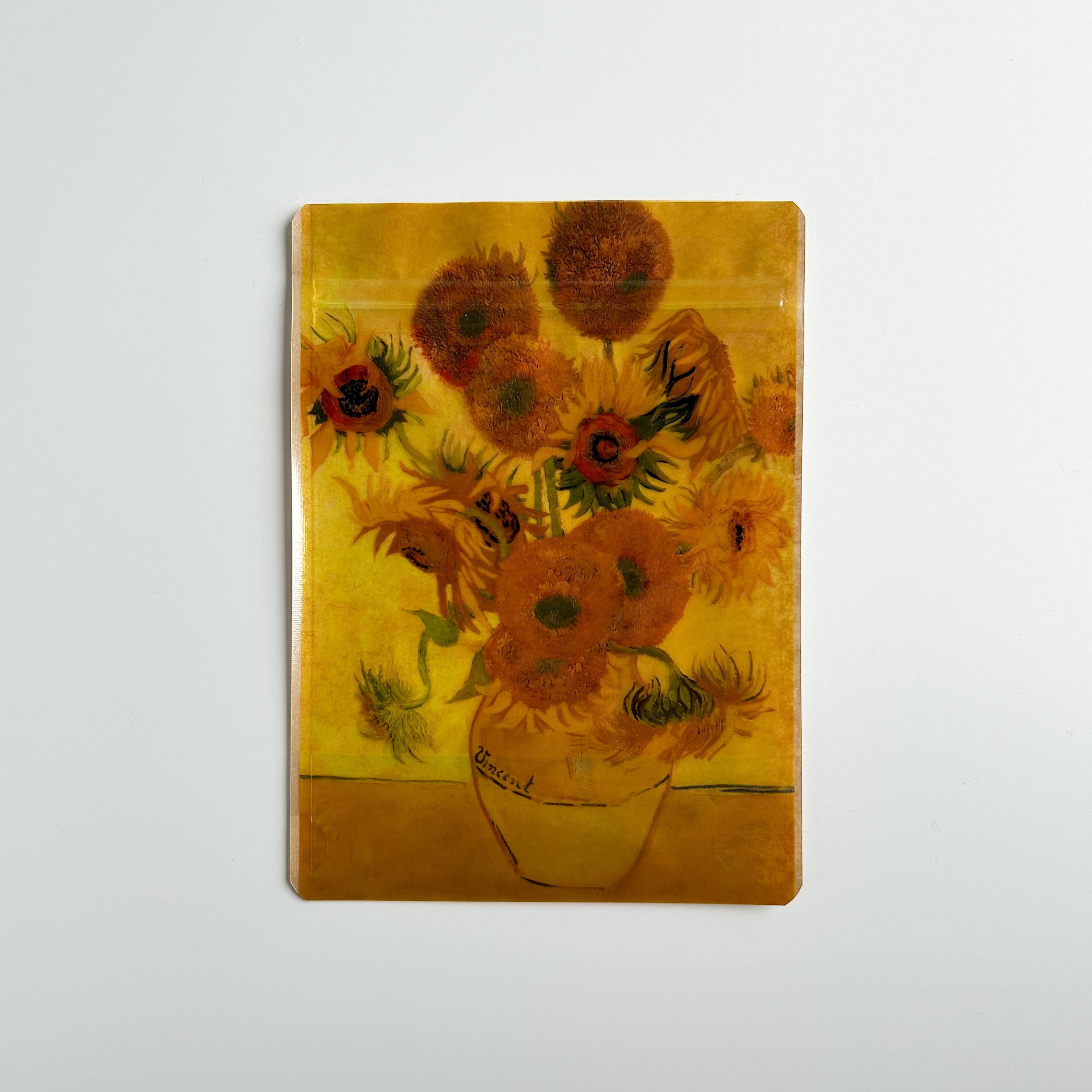 ゴッホ カレイドバッグ B：ひまわり・アイリス・花咲くアーモンドの木