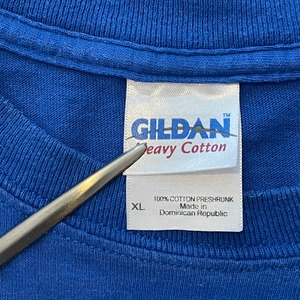 【GILDAN】フットボール football プリント Tシャツ X-Large オーバーサイズ US古着 アメリカ古着