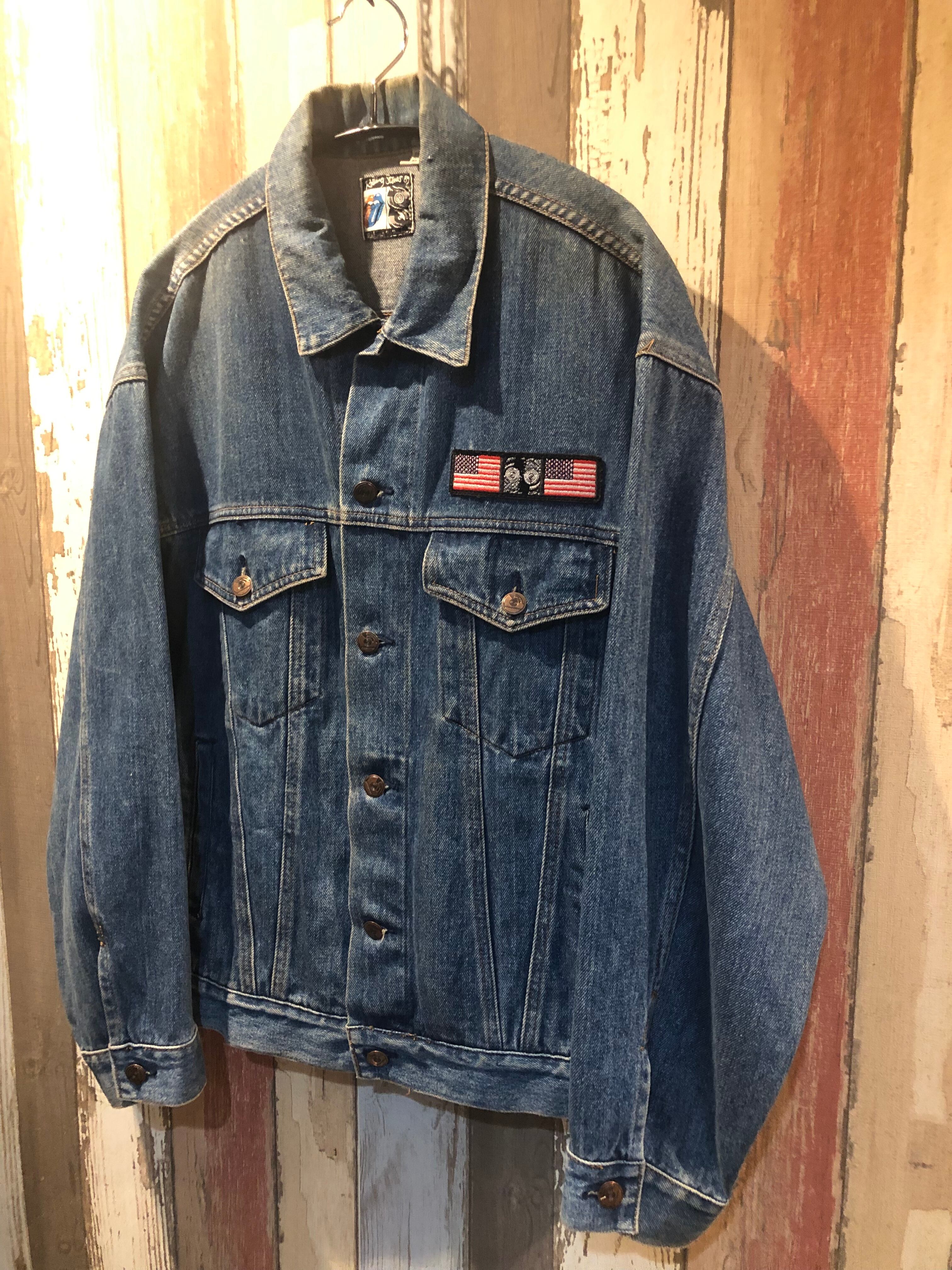 VINTAGE Rolling Stones Tour DENIM JACKET（ヴィンテージ ローリング  