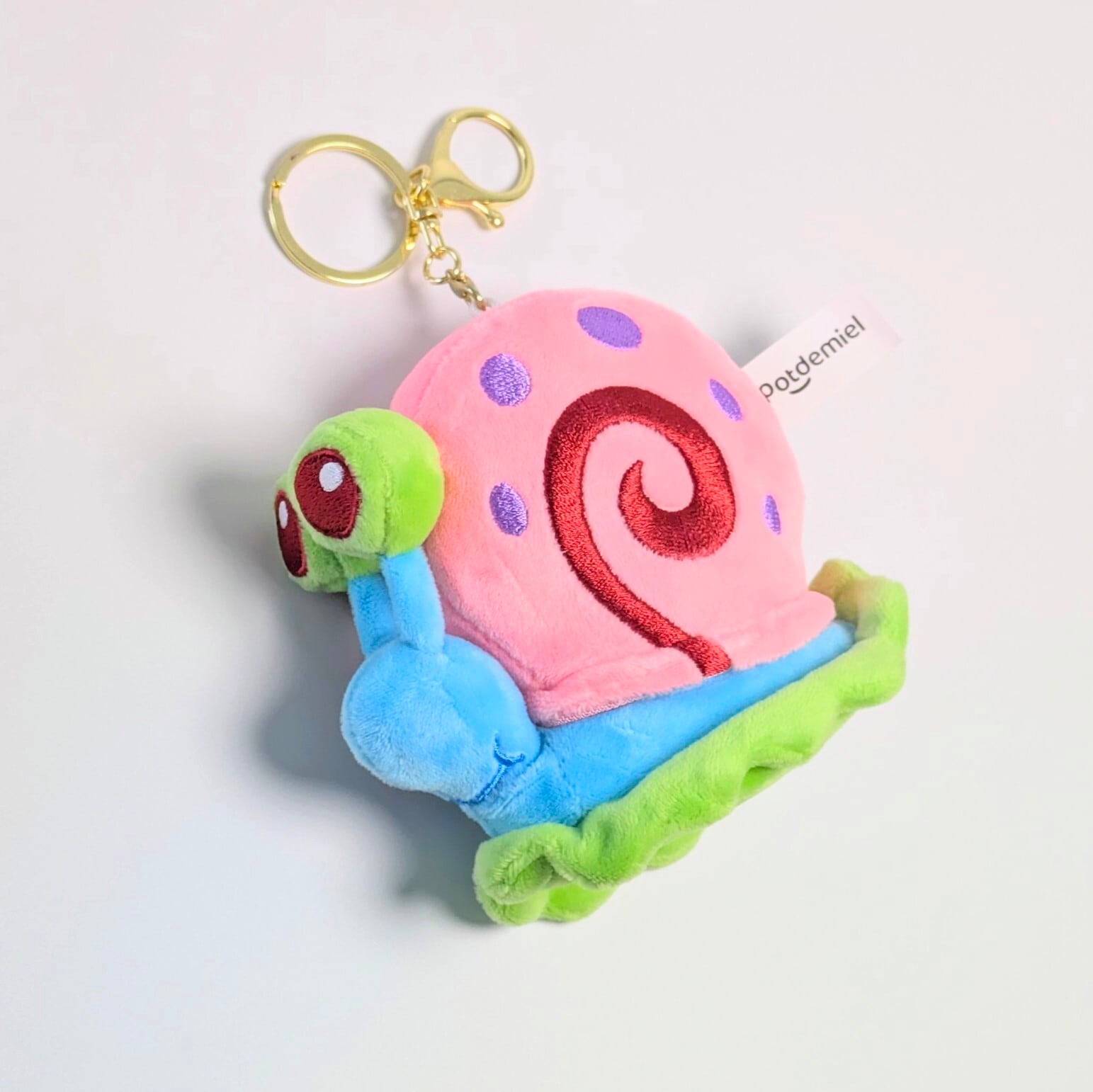 ♧【 SpongeBob SquarePants ( スポンジボブ )  】ゲイリー  / ぬいぐるみキーホルダー / プラッシュキーホルダー 〚アメリカン雑貨 アメトイ〛