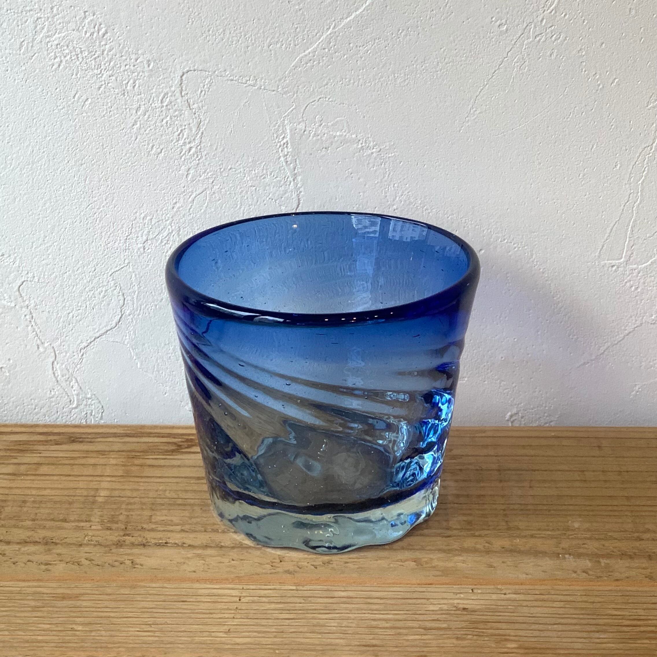 ガラス工房 清天 なぎモールグラス 【琉球ガラス】 | マグとグラスと