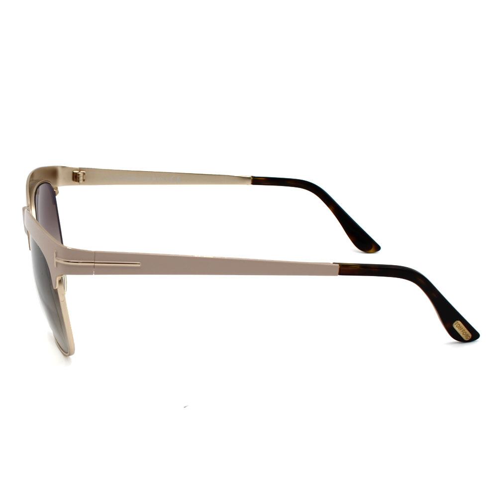 TOM FORD SUNGLASSES ASIAN FIT FT0437 74F 54 BROWN PINKBEIGE トム