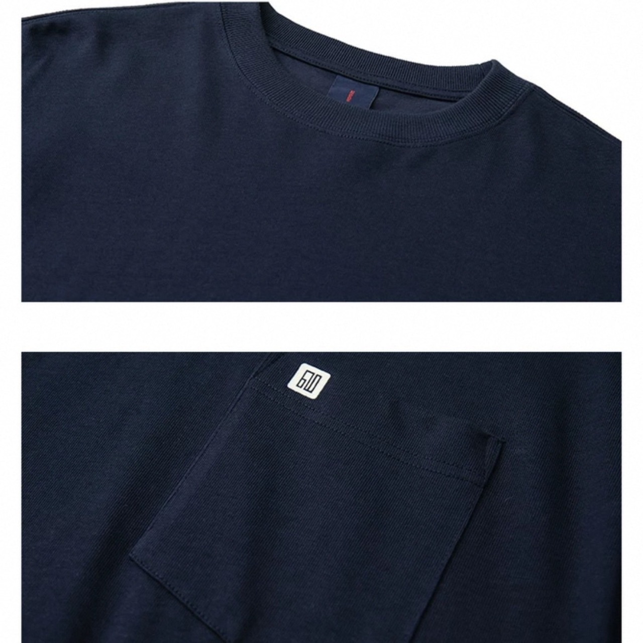 One point pocket long sleeve t-shirt 0346 - 16