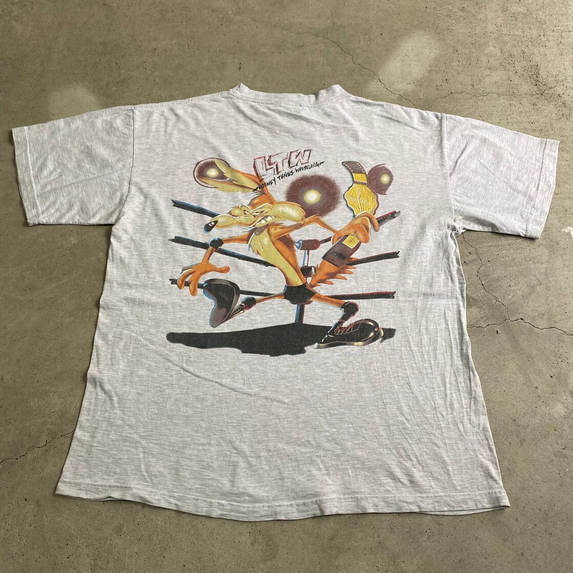 90年代 Looney Tunes ルーニーテューンズ ワイリーコヨーテ 両面 