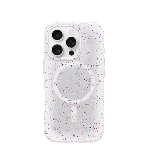 【在庫のみ】【OtterBox】全米No1ブランド 軍事規格の3倍の強度 iPhone 16 Pro用 耐衝撃 衝撃吸収 米軍MIL規格 Magsafe対応ケース Symmetry Core スプリンクルズ 【国内正規品】 〔オッターボックス〕
