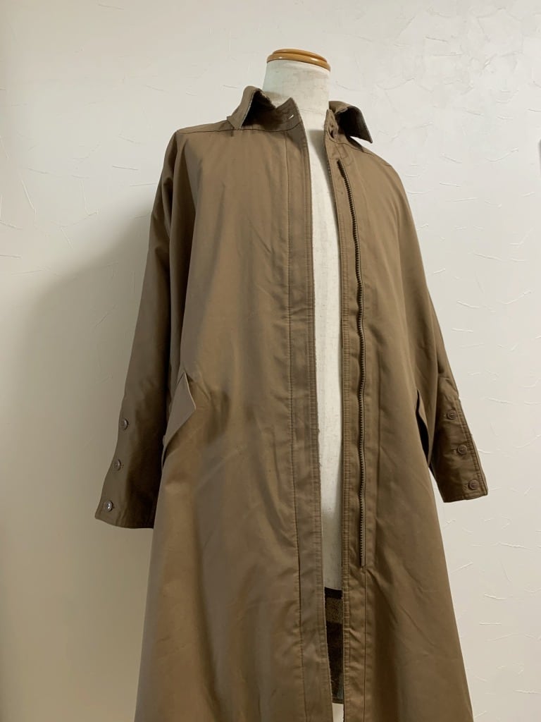 1970～80's Reversible Design Dolman Sleeve Long Coat