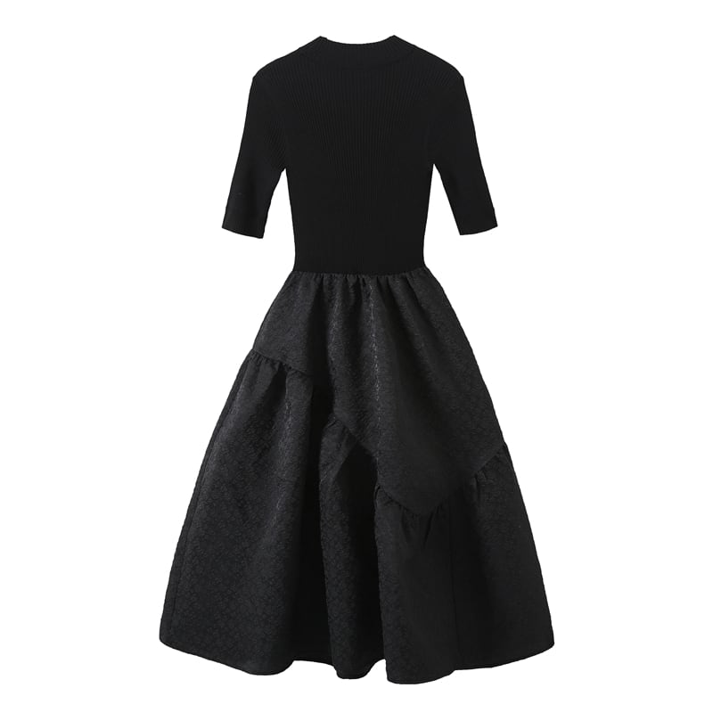 Different material docking dress