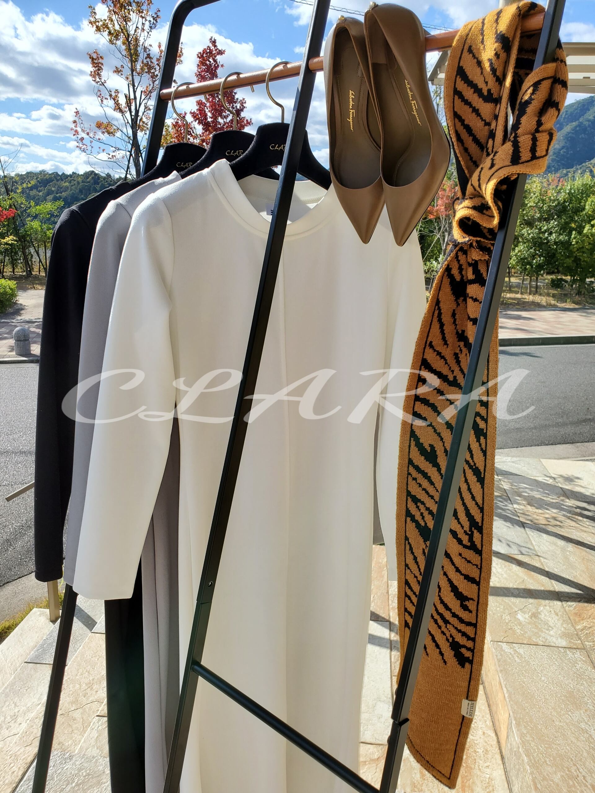 A-line slim long ops《 即日発送 》