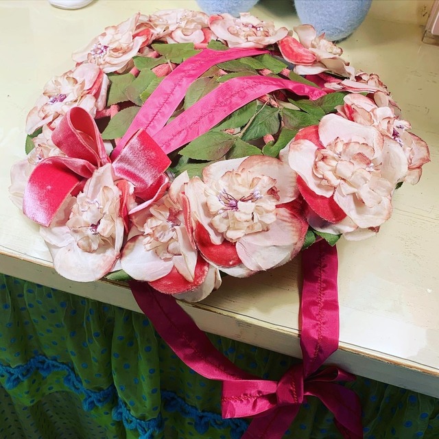 ヴィンテージハット Vintage Floral Hat (200916)