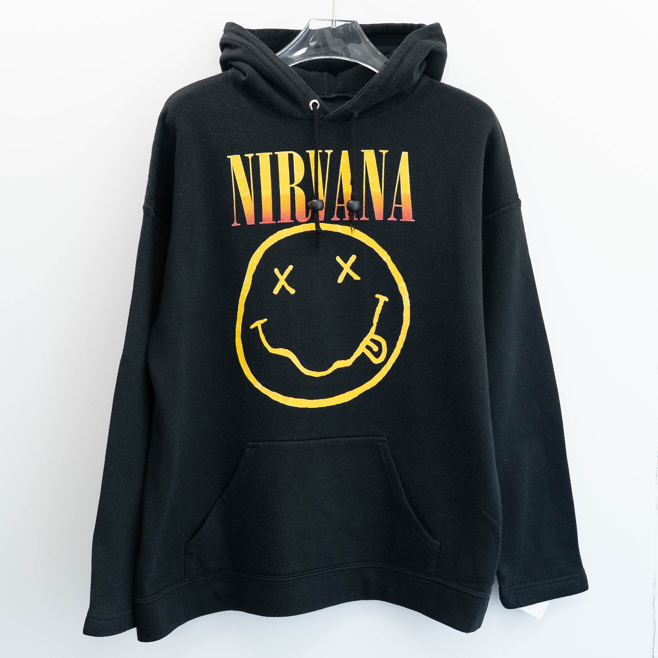 Nirvana " Smile Hoodie " Cut Tag Fits XL 【A9-111】
