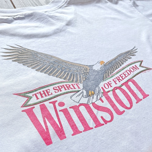 80s  〝 Winston 〟INK print Pocket T-Shirt