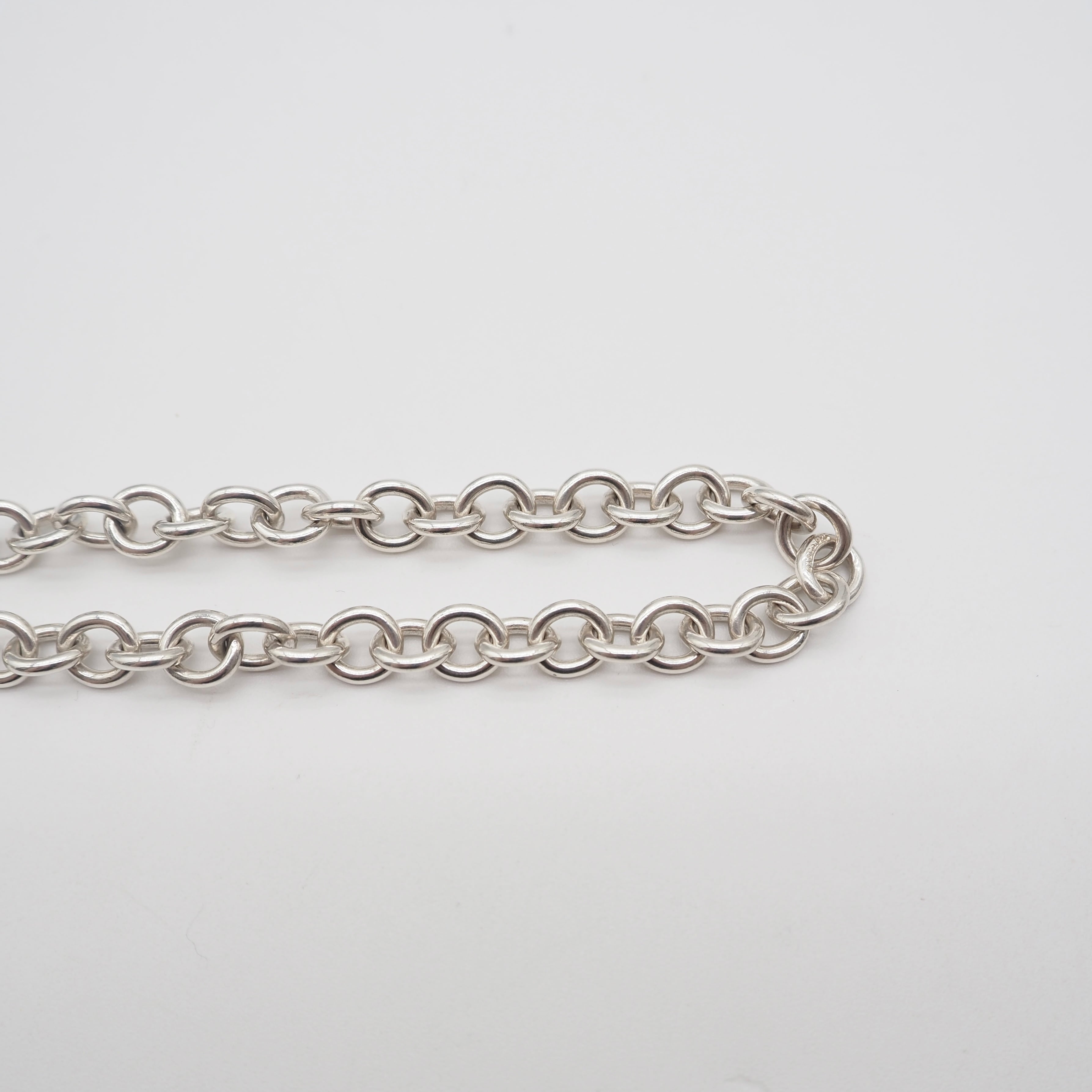 Tiffany&Co. 1837サークルクラスプ ネックレス シルバー925