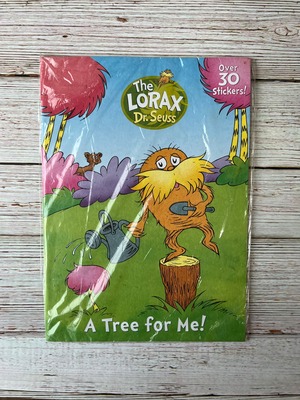 【英語絵本】The Lorax Dr. Seuss (Sticker Book)