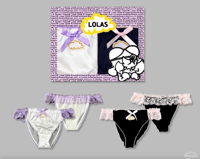 LOLA‘S HARDWARE / LADIES LOVE 2 PACK PANTIES