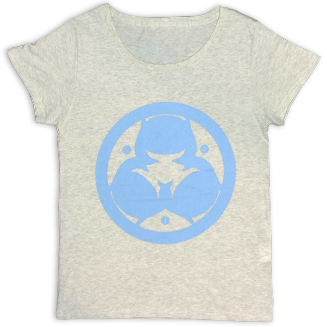 「ピノキオピー2015年祭りだヘイカモン」Tシャツ(レディース/オートミール) - 画像1