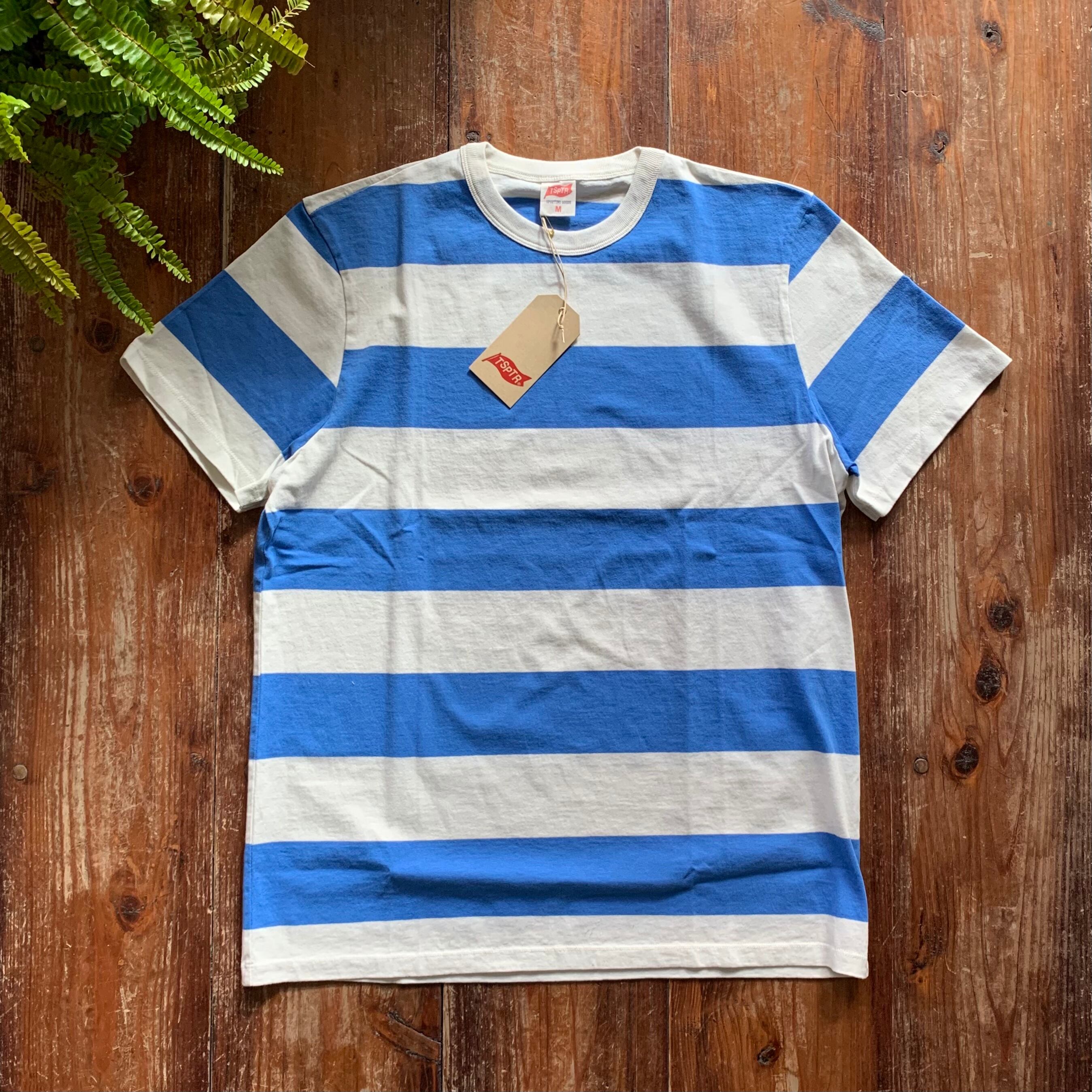 BLUE BORDER STRIPE TEE/ TSPTR