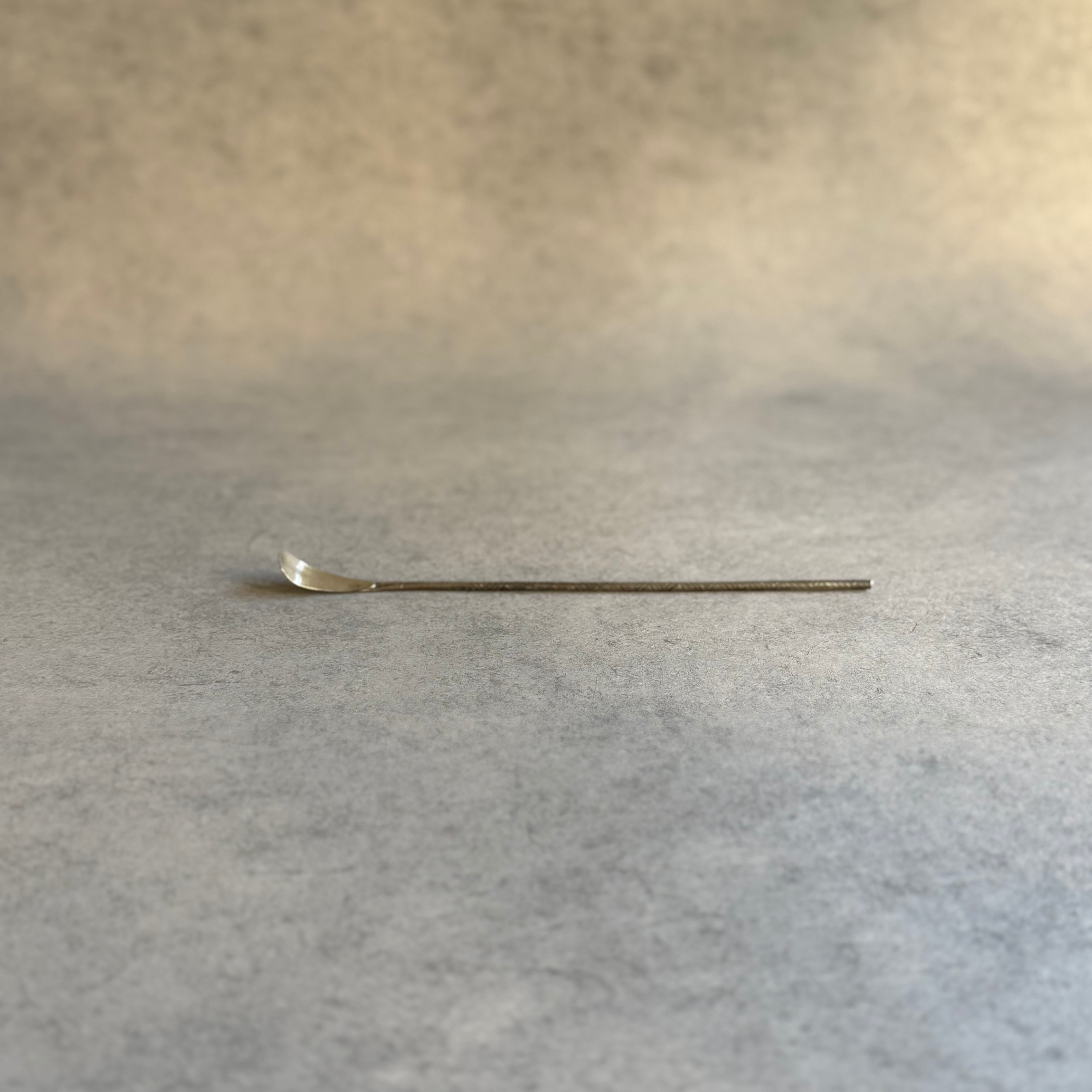 大桃沙織 洋白 茶杓