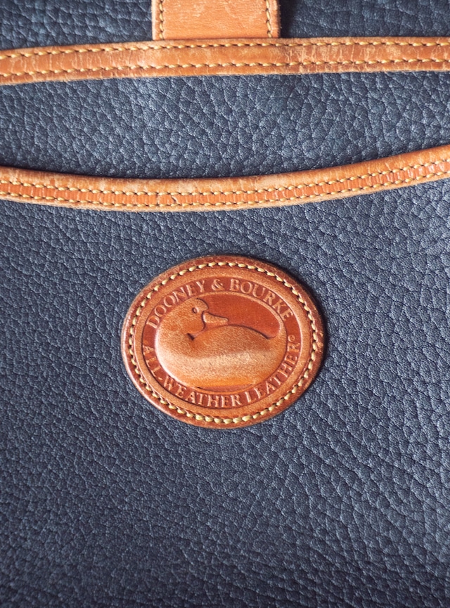 "Dooney & Bourke" 1980s All weather leather bag