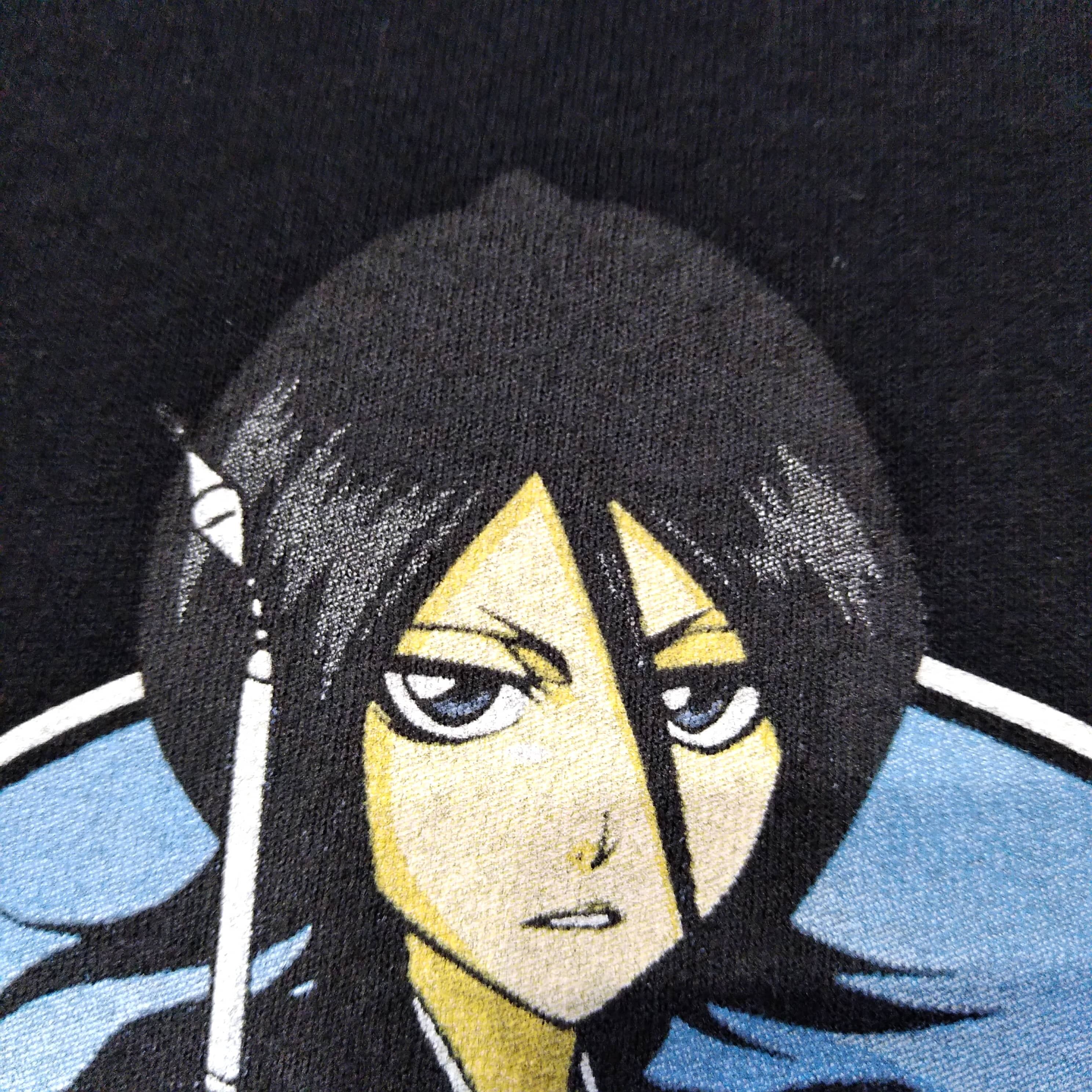 【日本未発売】Tシャツ BLEACH ブリーチ　朽木ルキア サイズXL 古着 bleach Tシャツ XL 黒 ルキア ブリーチ goat crew * | GOLD MINE