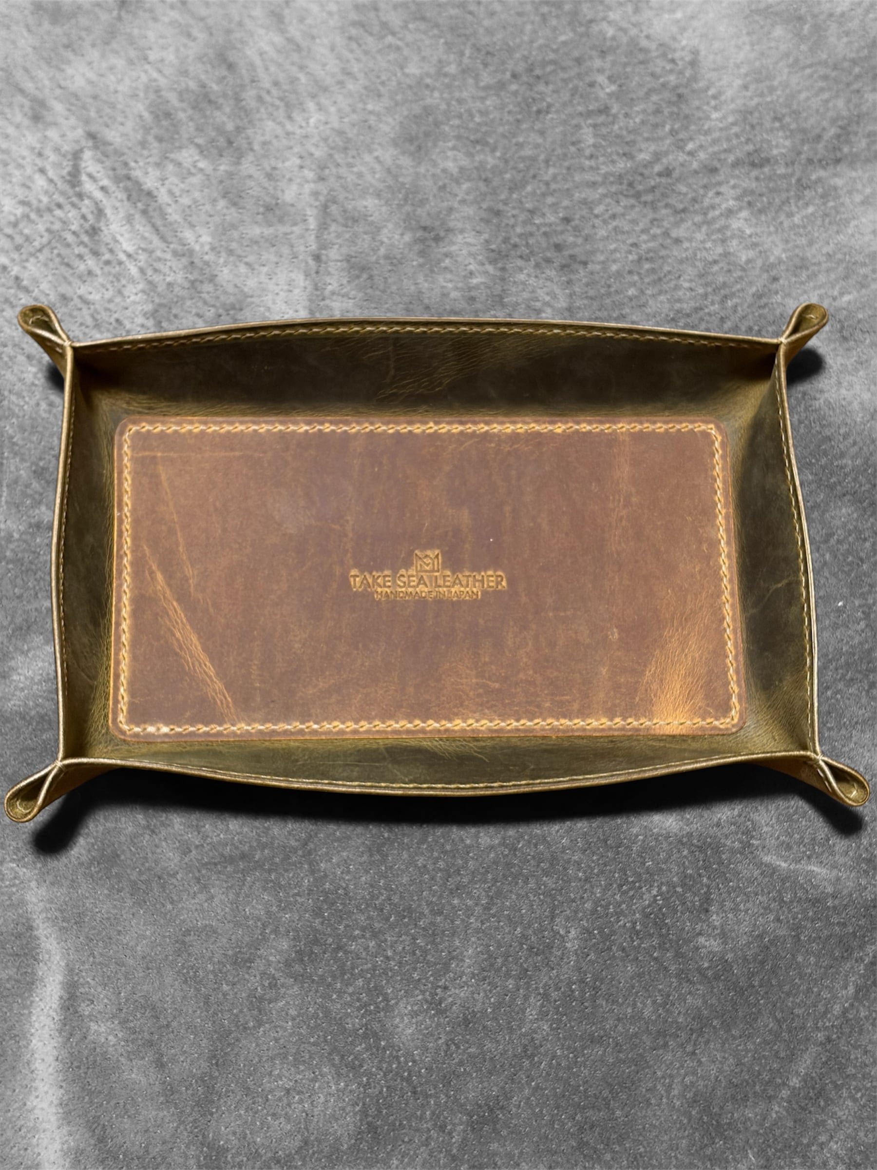 ペンケース - クレイジーホース スモーキー 5 Slots | TAKE SEA LEATHER