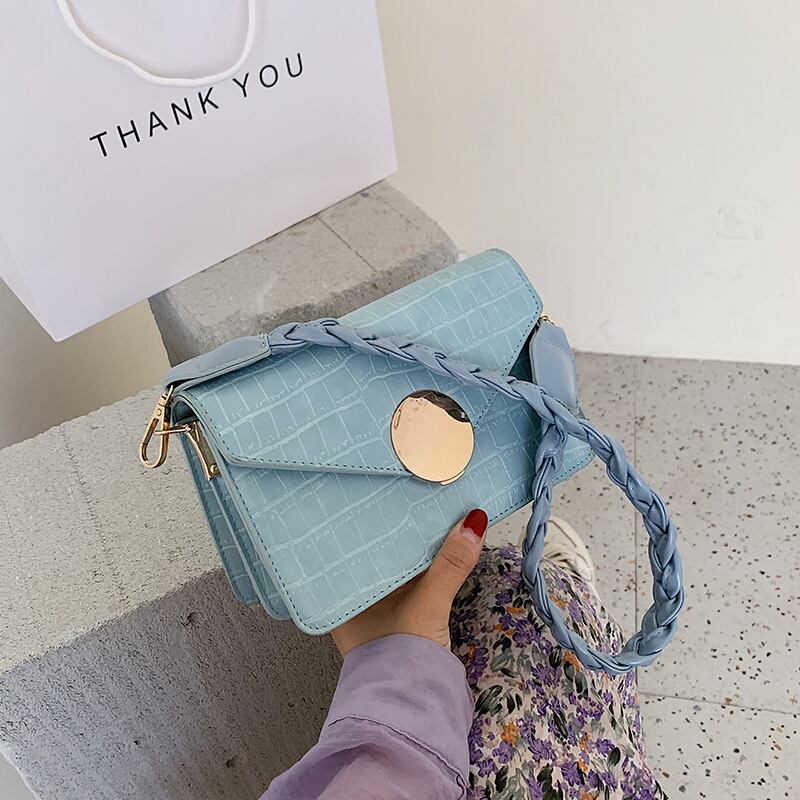 新しい小さなバッグ女性バッグ2020夏のファッションの人気の新しい波クロスボディバッグワイルドインショルダー小さな正方形のバッグ Tiancai_Wing_Bag2205941