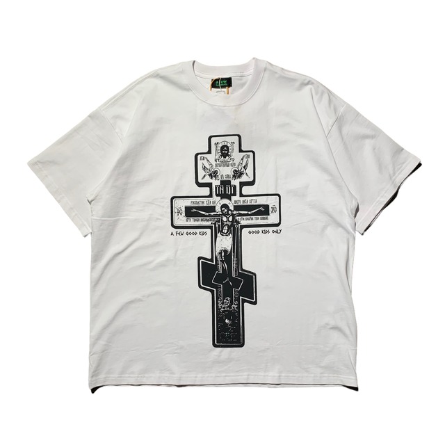 【A FEW GOOD KIDS】GOTHIC JESUS TEE WHITE