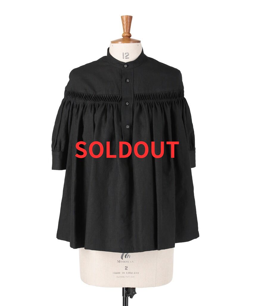 SOLDOUT scye リネンタックブラウス 38