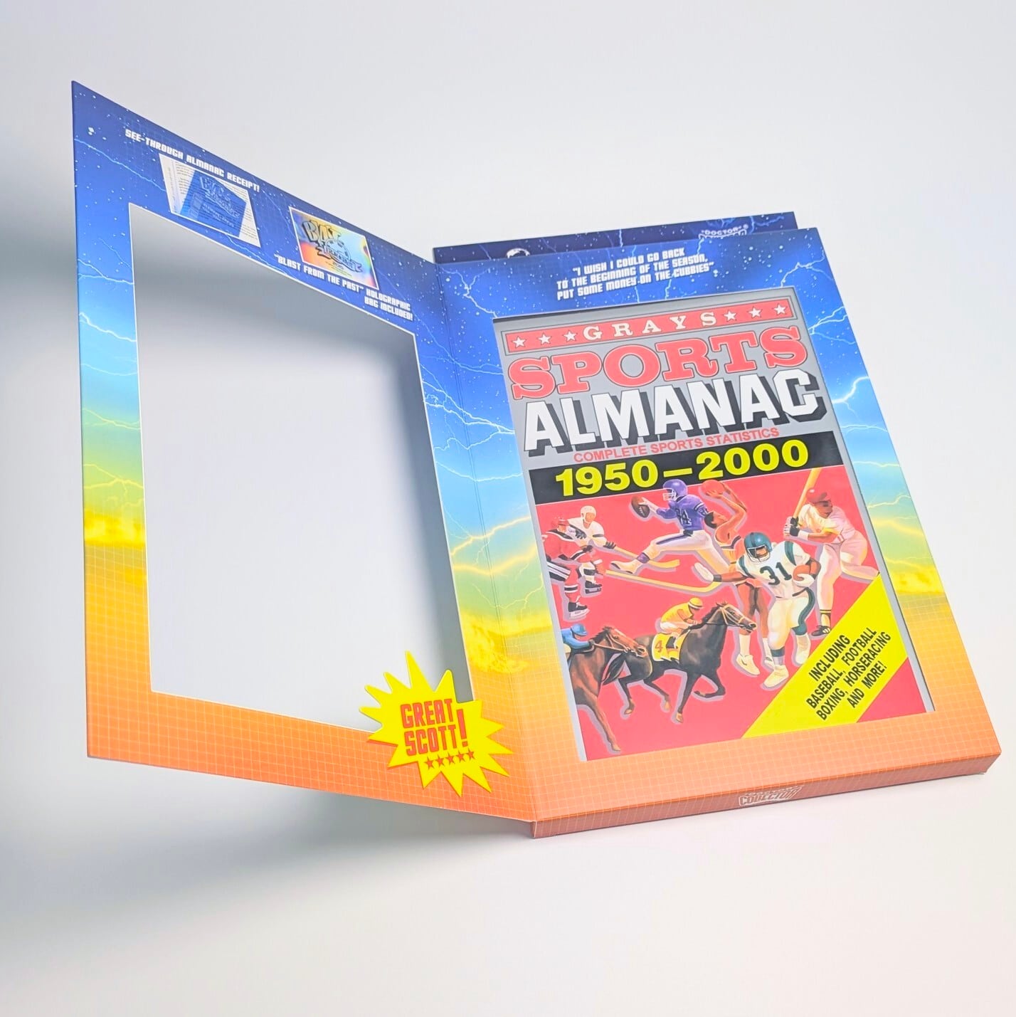 【 Back to the Future / バック・トゥ・ザ・フューチャー 】 スポーツ年鑑 1/1スケール レプリカ  〚アメリカン雑貨 アメトイ〛