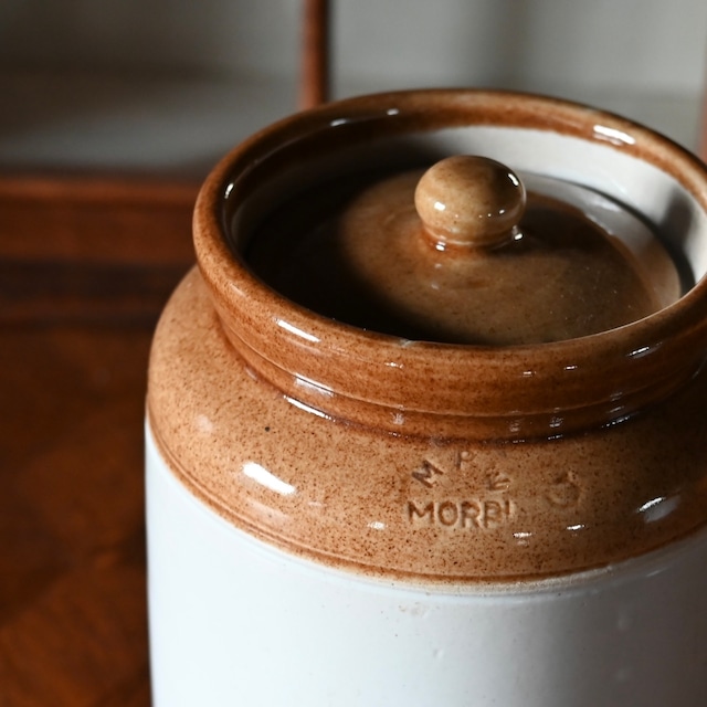 Canister / キャニスター【A】〈 陶器・・キッチン収納・アンティーク・ヴィンテージ 〉113797