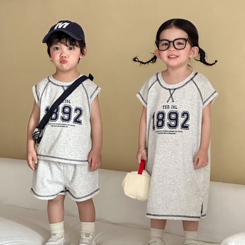 BABY&KID】1892カジュアルセットアップ/ワンピース | Betty