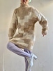 1980s Vintage "Ellen Tracy" Mohair Long Knit Top